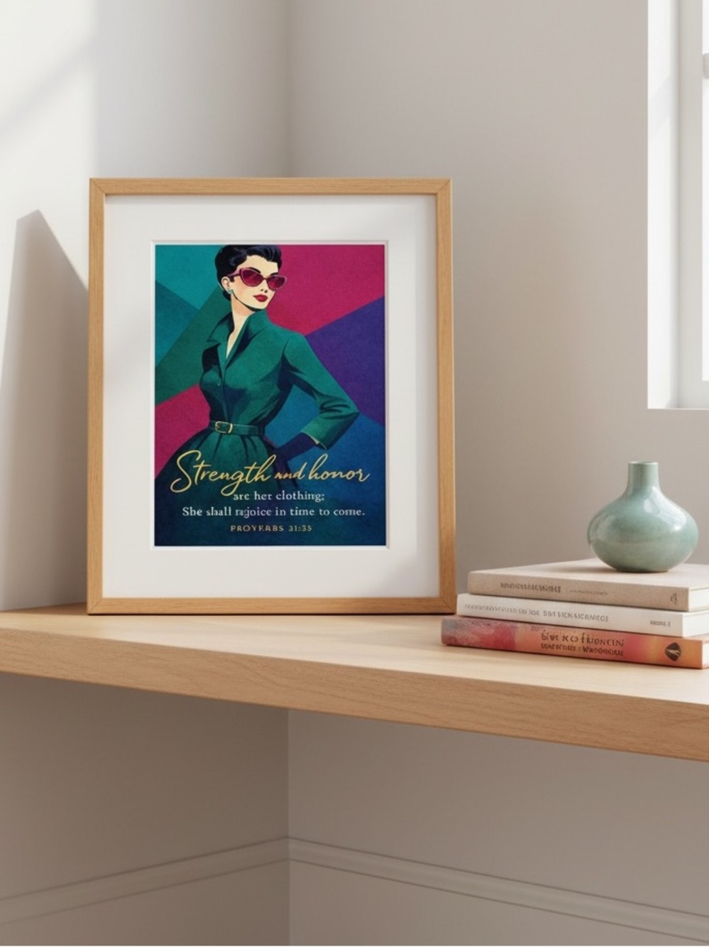 DDS Art Print, 8x10, Bible Verse, Paper Print, Unframed, Women’s Series - Picture 3 of 6